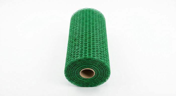Green plastic wire mesh roll - KKB Wire Netting, Kolkata